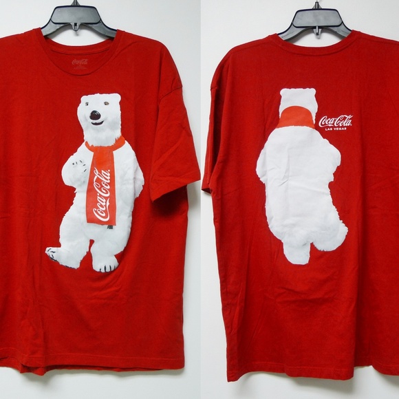 Coca Cola Other - Coca Cola Las Vegas back-back print shirt